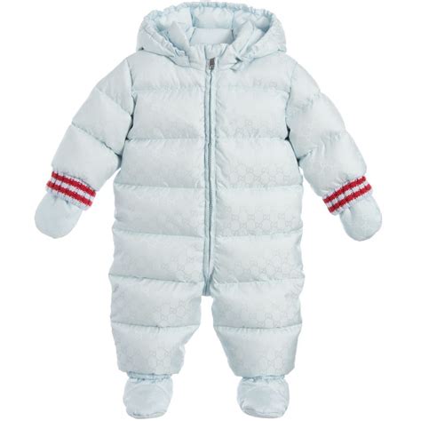 gucci snowsuit baby|Gucci Kids Clothing for Baby Girls .